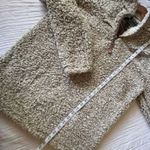 True Grit Small Frost Tipped 1/4 Zip Pullover Soft Pile Fleece Tan White Photo 3