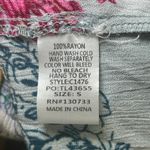 Umgee NWT‎  Boho Patchwork Floral Maxi Dress Size Small Multicolor Bell Sleeve Photo 5