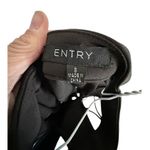 ENTRY  Black Lace-Up Cocktail Bodycon Dress Size Small Photo 3