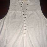 Nation Ltd  - Posey High Neck Snap Tank in White Photo 3