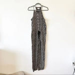 Lou & grey Jumpsuit Black Paisley Lightweight Romper Women’s Size XS Summer Suit Photo 1