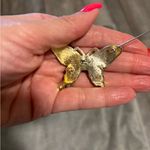 Monet  Vintage Butterfly Brooch Photo 9