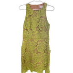 Adelyn Rae NWT! Cassie 3D Crochet Mini Dress in Lime Green Sz S Photo 5