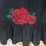 Kate Spade  Dress with Embroidered Red Floral Patch Photo 3