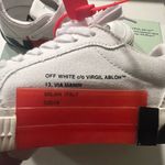 Off-White Vulcanized low sneaker White Violet authentic Photo 6