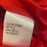 Tadashi Shoji  VAMP Red Velvet Matt Sequin Mesh Dress Size SMALL Photo 14