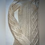 Athleta Hooded Cable Knit Sweater Dress with Zippered Pocket Women’s Size S/M Photo 11