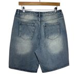 Le lis Denim Shorts Women Size L Blue Style #IP3712 Modest Cotton Clean Girl Photo 1