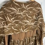 Anthropologie Beige Knit Knotted Button-Up Linen cardigan Size XS Photo 6