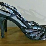 Alfani Dark Brown Heels with Diamante Detail Slingback Heels Photo 0