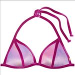 Victoria's Secret VICTORIA’S SECRET PINK & PURPLE OMBRÉ VELVET TOP M Photo 0