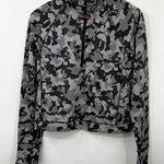 Spyder  Active Women's Pullover Camo Half Zip Mock‎ Neck Top Gray Size M NWOT Photo 0