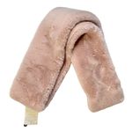 NWT Aspen Faux Fur Blush Pink Twisted Infinity Scarf Photo 3