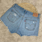 Levi's Levi’s 501 Women’s Original Shorts Denim High Rise in Sansome Straggler Size 29 Photo 5
