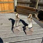 Franco Sarto  RANIA Womens High Heels Sandals Glitter Pumps size 7 wedding guest Photo 4