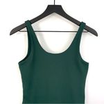 Girlfriend Collective Bike Unitard Emerald Green M Photo 1