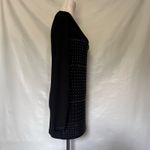 Cache  Studded Bodycon Womens Dress Sz M Y2K Clubwear Edgy Vampy Black Mob Wife Photo 6