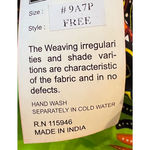 Jackpot Womens Boho Pants Size S High Rise Pull On Wide Leg Cotton Colorful NWT Brown Photo 7