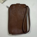 Buckle NWT  Wristlet Aztec Boho Tribal Bohemian Pocket Zipper Faux Leather Cotton Photo 5