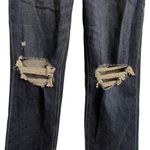 Paige NWT Stella High Rise Straight Leg Jeans Soleil Destructed Size 27 Photo 2