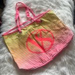 Victoria's Secret Victoria’s Secret canvas tote beach bag Photo 0