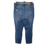 Judy Blue Queen of Hearts Boyfriend Fit Distressed Jeans Women's Size 14W Denim Photo 3