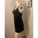 SKIMS  Black Logo Velour Dress Mini Photo 3