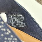 Sorel Sandals Women Size 7 ELLA II IN Navy Nocturnal Sea Salt Photo 5