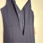 BHLDN Jones Maxi Formal Crepe Dress Midnight Blue – Size 16 (New with Tags) Photo 3