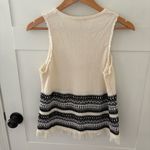 Madewell  Villagrove Sweater Tank in Bright Ivory. Size Small. Photo 4