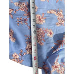 Ralph Lauren Floral Faux Wrap Surplice Floral Blue Lined Dress 4 Americana NWT Photo 10