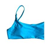 ANDIE NWT  Swim The Riviera Bikini Top Adjust Straps Removable Cup M Coastal Blue Photo 2
