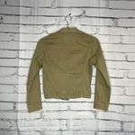 ZARA  BASIC Tan Cargo Utility Jacket XS Full Zip Asymmetrical Y2K Streetwear Photo 9