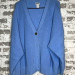 Duluth Trading Co. | women plus size knitted cotton sweater Blue Photo 0