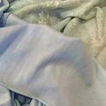 Badgley Mischka Collection Blue Sequin Iridescent Gown Dress Size 0 MSRP $660 Photo 14