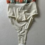 Hello Molly NWT Floral Chiffon Bodysuit | Deep V-Neck Long Sleeve Top | Size XS Photo 8