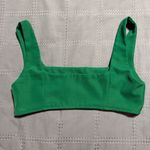 Princess Polly  Huxley Green Curve Cropped Tank Photo 1