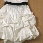Ruby Rox New Juniors/Women’s Halter Dress Bow Stretchy Soft White Ivory Size 3 Photo 2