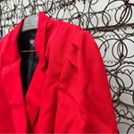 Vintage 80s 90s that’s me USA red puff sleeve double breasted blazer SMALL? Photo 1