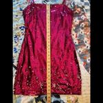 Endless Rose M Sequined Pink Silver Mini Slip Dress Photo 10