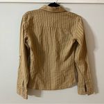 DKNY  JEANS Woman’s 100% Cotton Beautiful Detailed Button Down Blouse. Size 6 Photo 7