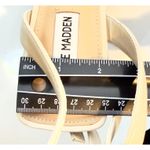 Steve Madden  Renley Raffia Block Heel Ankle Strap Sandals Bone Size 11 Prom 3.5" Photo 15