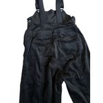 Anthropologie  Pilcro and The Letterpress Velvet Overalls Black Size 26 Petite Photo 8