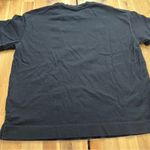 Old Navy Vintage Tee Black Boxy Crop T-Shirt Size Small Photo 4