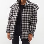 Perfect Moment Star Gingham puffer Jacket, Black & White Size M, New w/Tag Size M Photo 15
