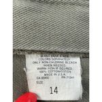 L.L.Bean Vintage Womens Size 14 High Waist Pleated Tapered Leg Jeans Khaki Photo 12