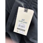 Terra & Sky *New  Capri Pant Womens Plus 2X Black Casual Pull On Drawstring Photo 3