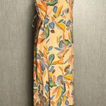 Rachel Pally Leaf Print Maxi Dress - Multicolor Size Small Photo 3