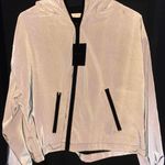 Forever 21 reflective cropped zip up Photo 0