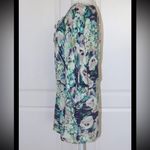 Nanette Lepore Hula Hibiscus Floral Print Cover Up Tunic Size Small Vacation Photo 3